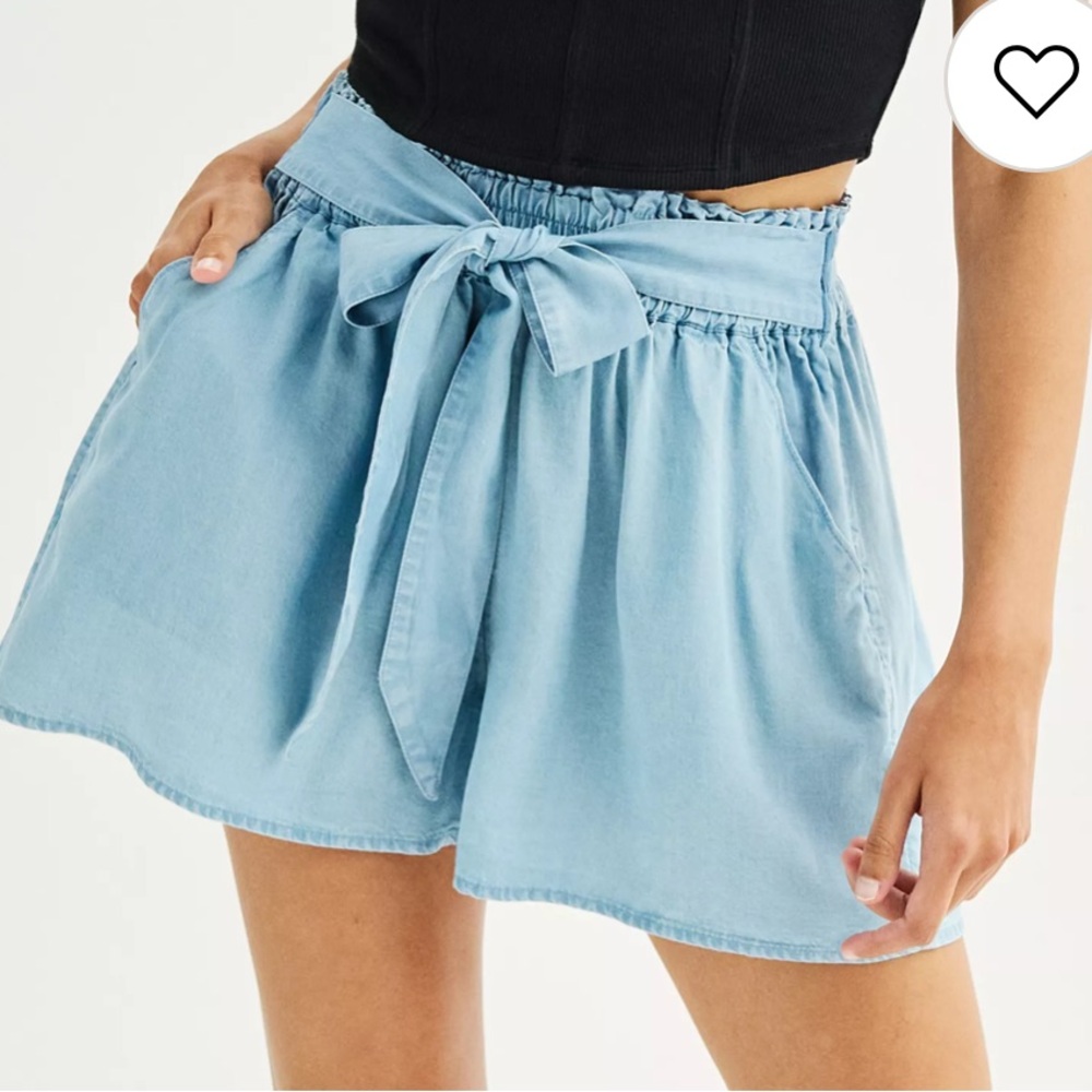 SO LYOCELL TIE SHORTS NEW